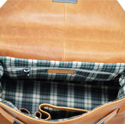 Benthill Damen Handtasche Echt-Leder - Henkeltasche aus weichem hochwertigem Echtleder - Vintage Umhängetasche - Schultertasche