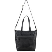 Benthill Shopper Damen Leder Groß - Ledertasche mit Reißverschluss - Umhängetasche aus Echtleder - Handtasche Vintage
