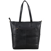 Benthill Shopper Damen Leder Groß - Ledertasche mit Reißverschluss - Umhängetasche aus Echtleder - Handtasche Vintage