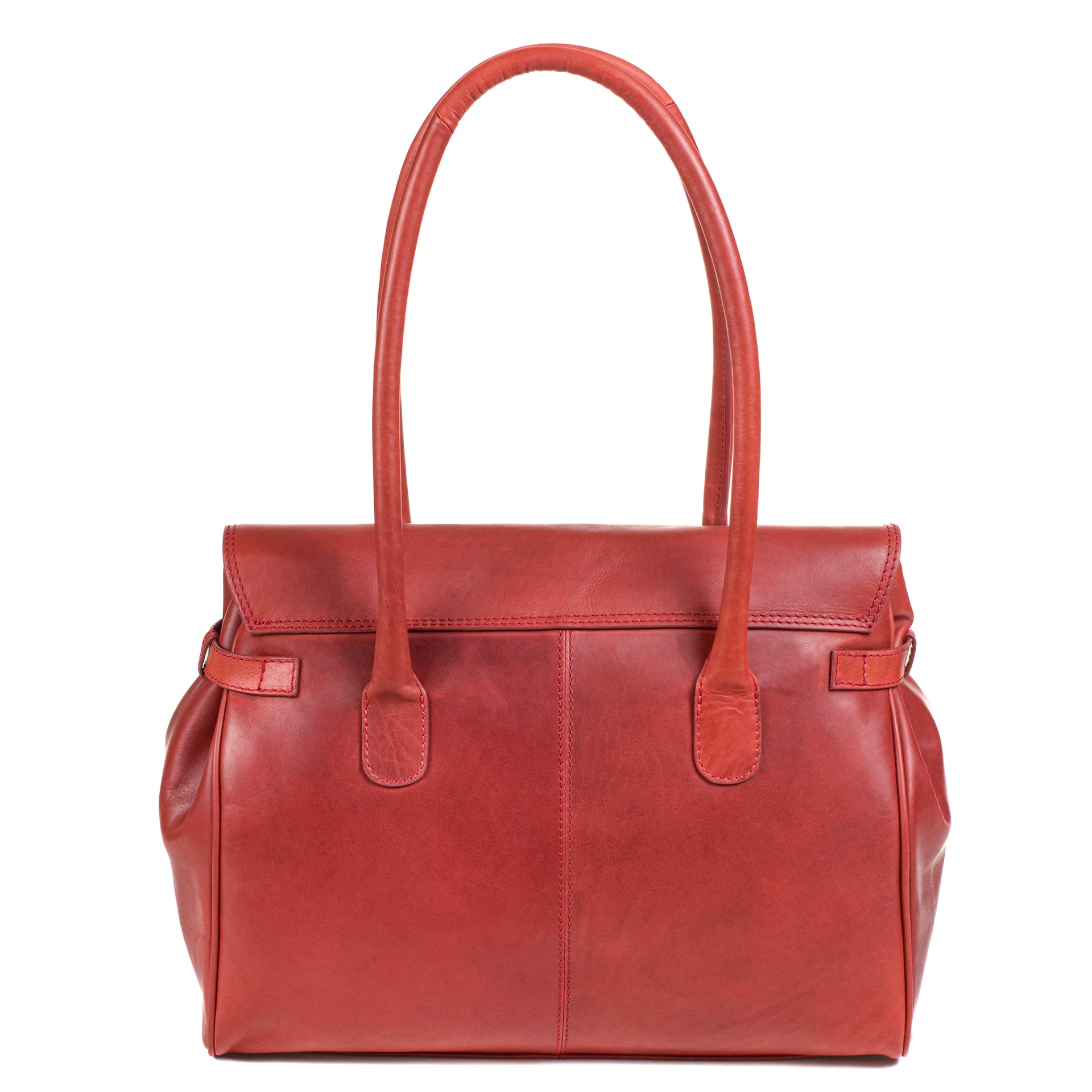 Benthill Damen Handtasche Echt-Leder | Henkeltasche aus weichem hochwertigem Rindsleder | Vintage Fashion Bag Beutel Shopper | Schultertasche