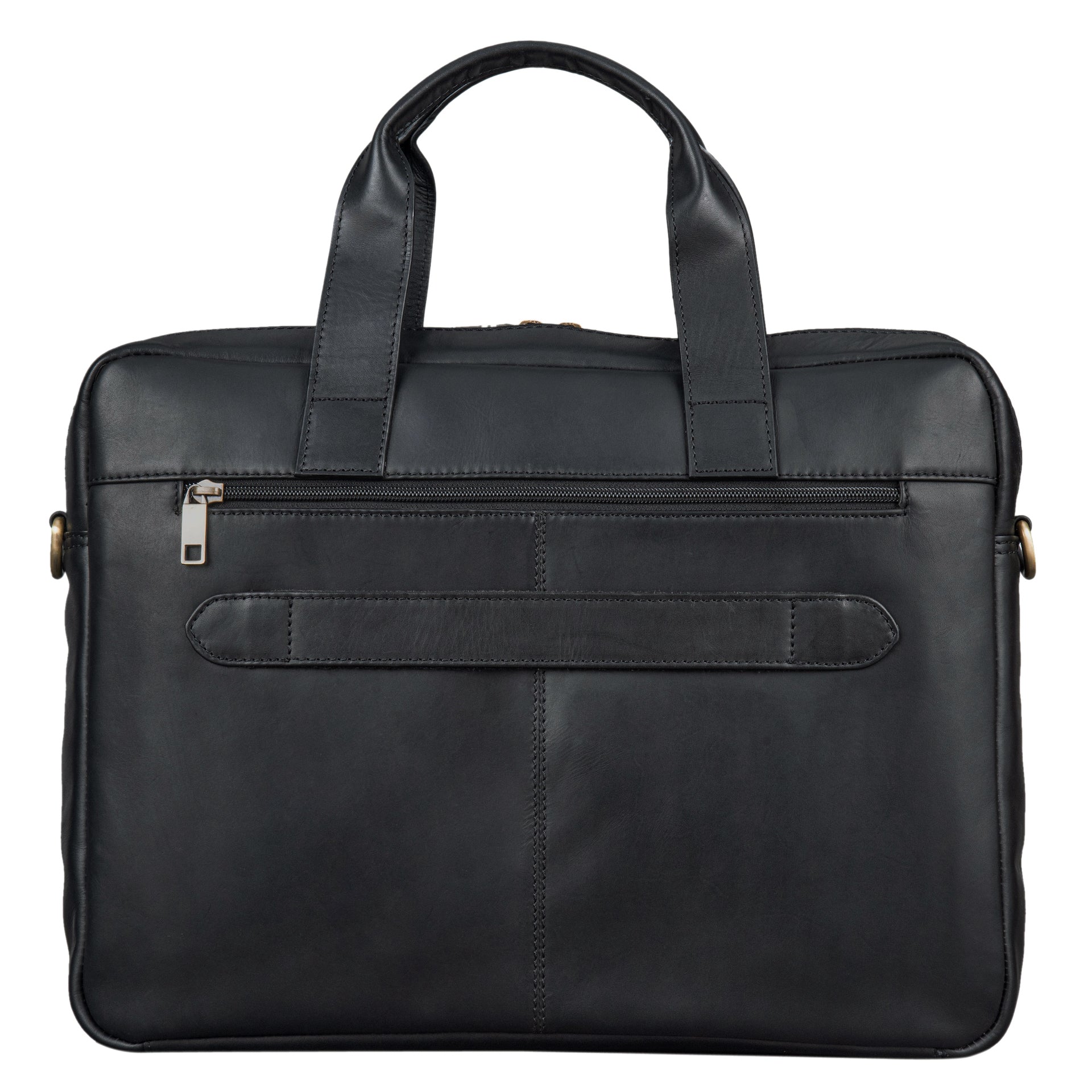 Benthill Aktentasche Leder Laptoptasche - Ledertasche für Herren und Damen Gross - Briefcase - Umhängetasche aus echtem Leder - Große Schultertasche für Laptop