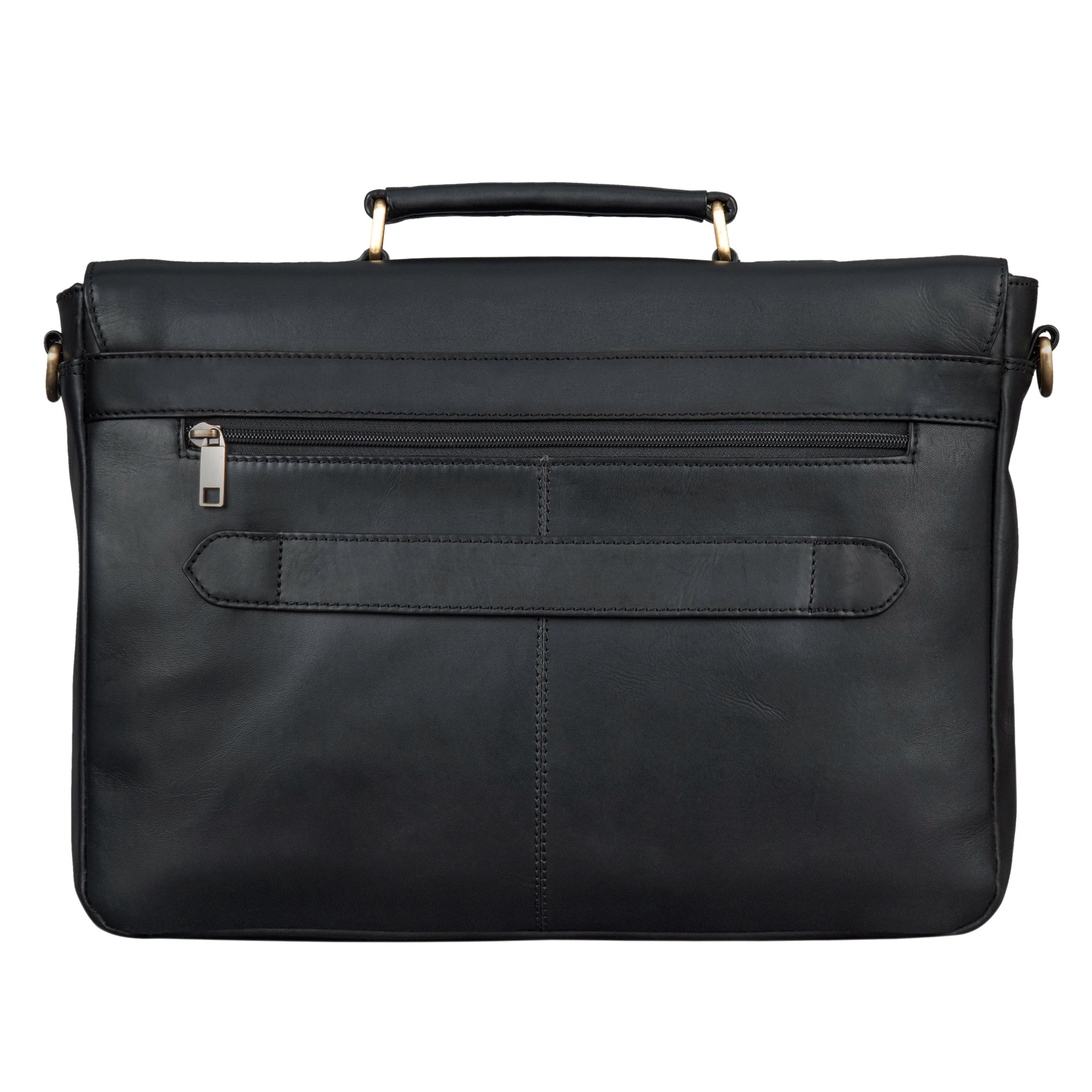 Benthill Aktentasche Leder Laptoptasche - Ledertasche für Damen und Herren Gross - Briefcase - Umhängetasche aus echtem Leder - Große Schultertasche für Laptop