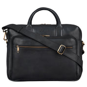 Benthill Aktentasche Leder Laptoptasche - Schultertasche für Herren und Damen Gross - Briefcase - Umhängetasche aus echtem Leder - Große Ledertasche für Laptop