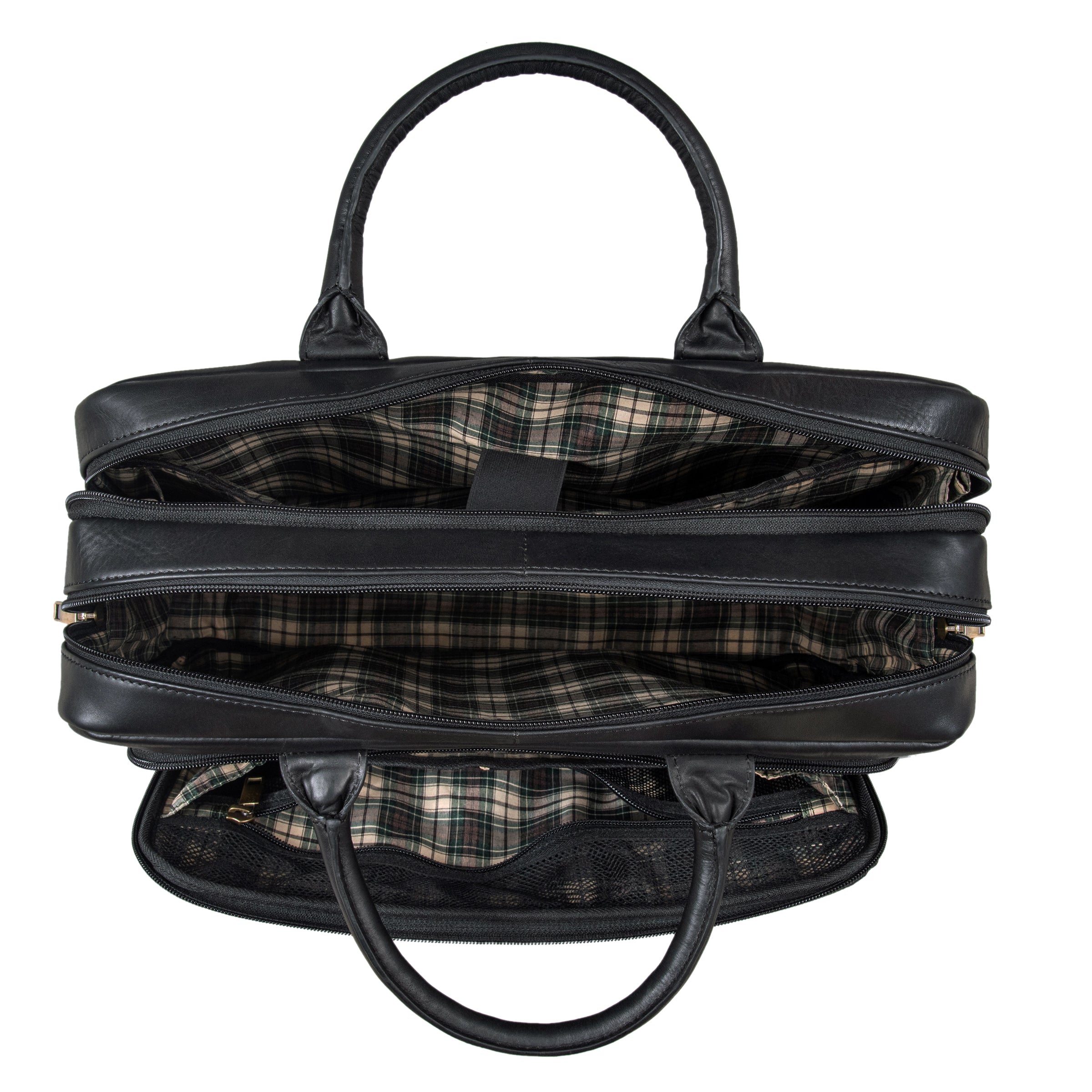 Benthill Aktentasche Leder Laptoptasche - Schultertasche für Herren und Damen Gross - Briefcase - Umhängetasche aus echtem Leder - Große Ledertasche für Laptop