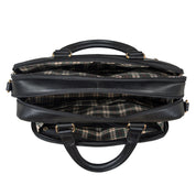 Benthill Aktentasche Leder Laptoptasche - Ledertasche für Herren und Damen Gross - Umhängetasche aus echtem Leder - Große Schultertasche für Laptop