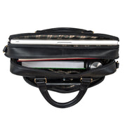 Benthill Aktentasche Leder Laptoptasche - Ledertasche für Herren und Damen Gross - Umhängetasche aus echtem Leder - Große Schultertasche für Laptop