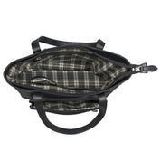 Benthill Damen Shopper Leder - Handtasche aus echtem Rindsleder - Tasche mit Reißverschluss - Schultertasche / Ledertasche - Vintage Umhängetasche