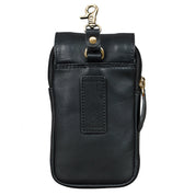 Benthill Gürteltasche aus Echtleder - Hüfttasche aus Rindsleder - Wandertasche für Damen & Herren - Organizer / Partytasche