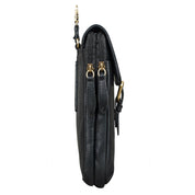 Benthill Gürteltasche aus Echtleder - Hüfttasche aus Rindsleder - Wandertasche für Damen & Herren - Organizer / Partytasche