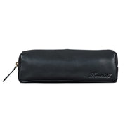 Benthill Federmappe Leder - Vintage Federmäppchen für Stifte - Federtasche für Schule / Uni - Kleine Leder-Etui Mäppchen - Kosmetiktasche