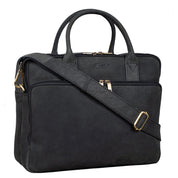 Benthill Laptoptasche Echt-Leder I Leder Umhängetasche für Laptop I Aktentasche I Damen & Herren Tasche I Notebooktasche