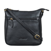 Benthill Umhängetasche Damen Echt Leder - Frauen Schultertasche Leder - Schmale Vintage Damen Handtasche
