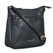 Benthill Umhängetasche Damen Echt Leder - Frauen Schultertasche Leder - Schmale Vintage Damen Handtasche