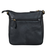 Benthill Umhängetasche Damen Echt Leder - Frauen Schultertasche Leder - Schmale Vintage Damen Handtasche