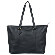 Benthill Handtasche Damen Echt Leder - Hochwertige Frauen Schultertasche - Große Klassische Damentasche / Shopper - Elegante Umhängetasche