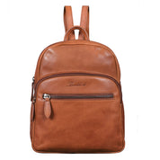 Benthill Leder-Rucksack Echt Leder - Kurierrucksack Fahrradrucksack Trekkingrucksack - Damen Herren Rucksack - Lederrucksack