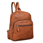 Benthill Leder-Rucksack Echt Leder - Kurierrucksack Fahrradrucksack Trekkingrucksack - Damen Herren Rucksack - Lederrucksack