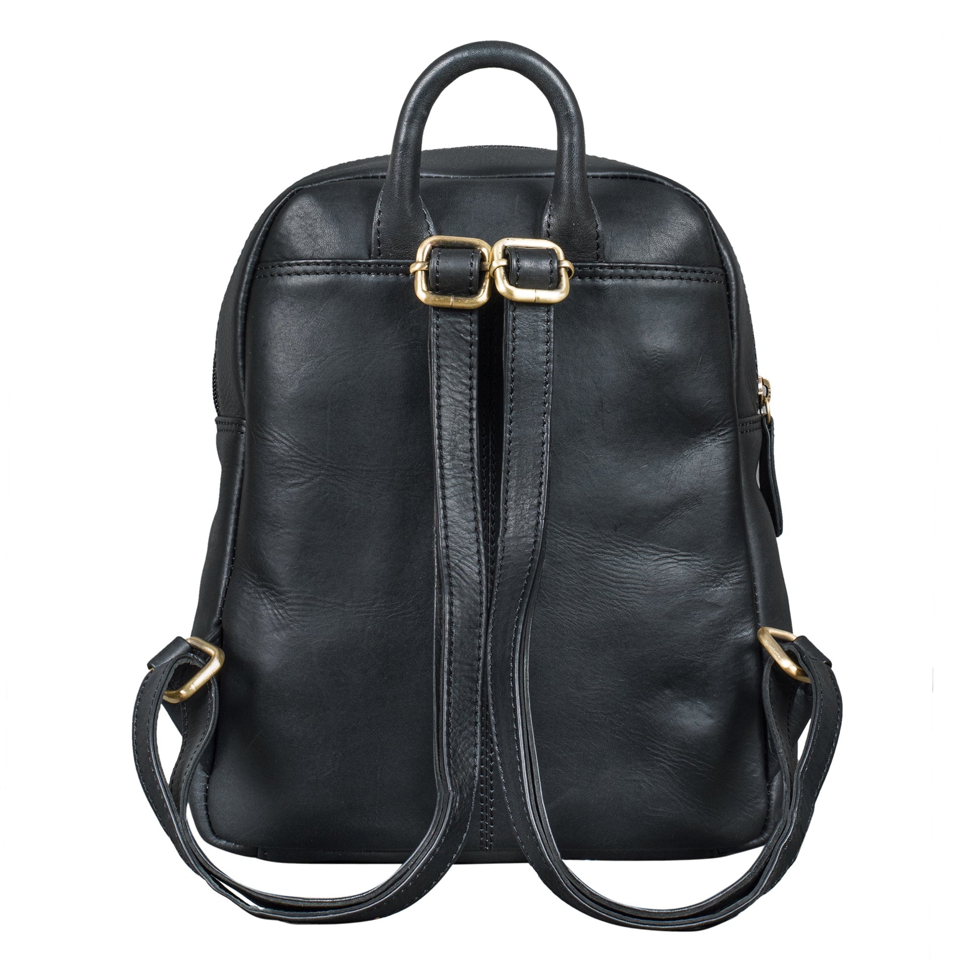 Benthill Leder-Rucksack Echt Leder - Kurierrucksack Fahrradrucksack Trekkingrucksack - Damen Herren Rucksack - Lederrucksack