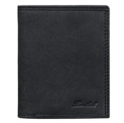 Benthill Kleine Herren Geldbörse Echt Leder - Männer Geldbeutel Mini mit RFID-Schutz - Slim Portemonnaie für Männer - Echtem Leder