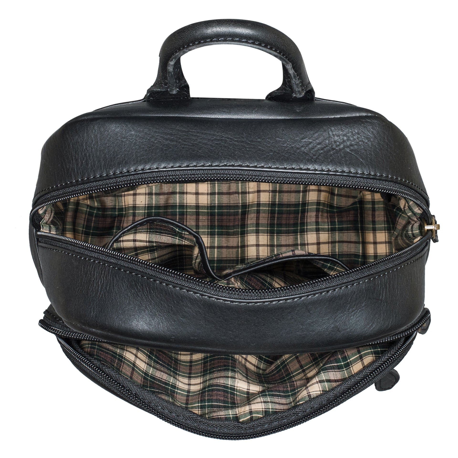 Benthill Leder-Rucksack Echt Leder - Kurierrucksack Fahrradrucksack Trekkingrucksack - Damen Herren Rucksack - Lederrucksack