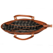 Benthill Handtasche Damen Echt Leder - Hochwertige Frauen Schultertasche - Große Klassische Damentasche / Shopper - Elegante Umhängetasche