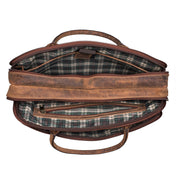 Benthill Laptoptasche Echt-Leder I Leder Umhängetasche für Laptop I Aktentasche I Damen & Herren Tasche I Notebooktasche