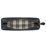 Benthill Federmappe Leder - Vintage Federmäppchen für Stifte - Federtasche für Schule / Uni - Kleine Leder-Etui Mäppchen - Kosmetiktasche