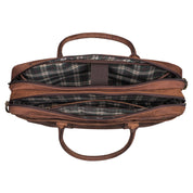 Benthill Aktentasche Laptoptasche Echt Leder I Leder Frauen & Männer Umhängetasche für Laptop I Tasche I Notebooktasche
