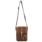 Benthill Umhängetasche aus Echt Leder - Herren & Damen Wandertasche aus Rindsleder - Schultertasche - Partytasche - Messenger