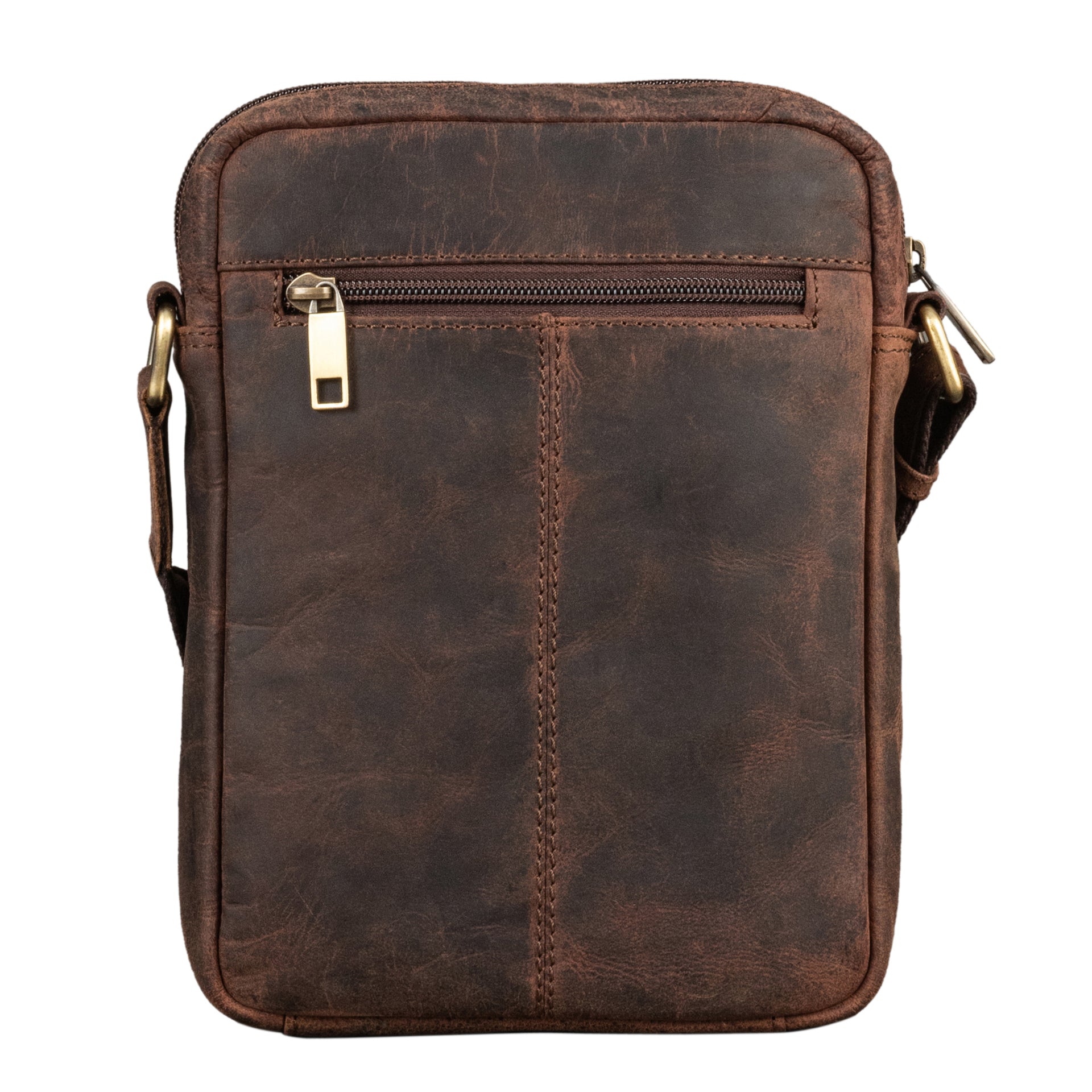 Benthill Umhängetasche aus Echt Leder - Herren & Damen Wandertasche aus Rindsleder - Schultertasche - Partytasche - Messenger