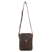 Benthill Umhängetasche aus Echt Leder - Herren & Damen Wandertasche aus Rindsleder - Schultertasche - Partytasche - Messenger