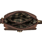 Benthill Umhängetasche aus Echt Leder - Herren & Damen Wandertasche aus Rindsleder - Schultertasche - Partytasche - Messenger