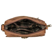 Benthill Umhängetasche aus Echt Leder - Herren & Damen Wandertasche aus Rindsleder - Schultertasche - Partytasche - Messenger
