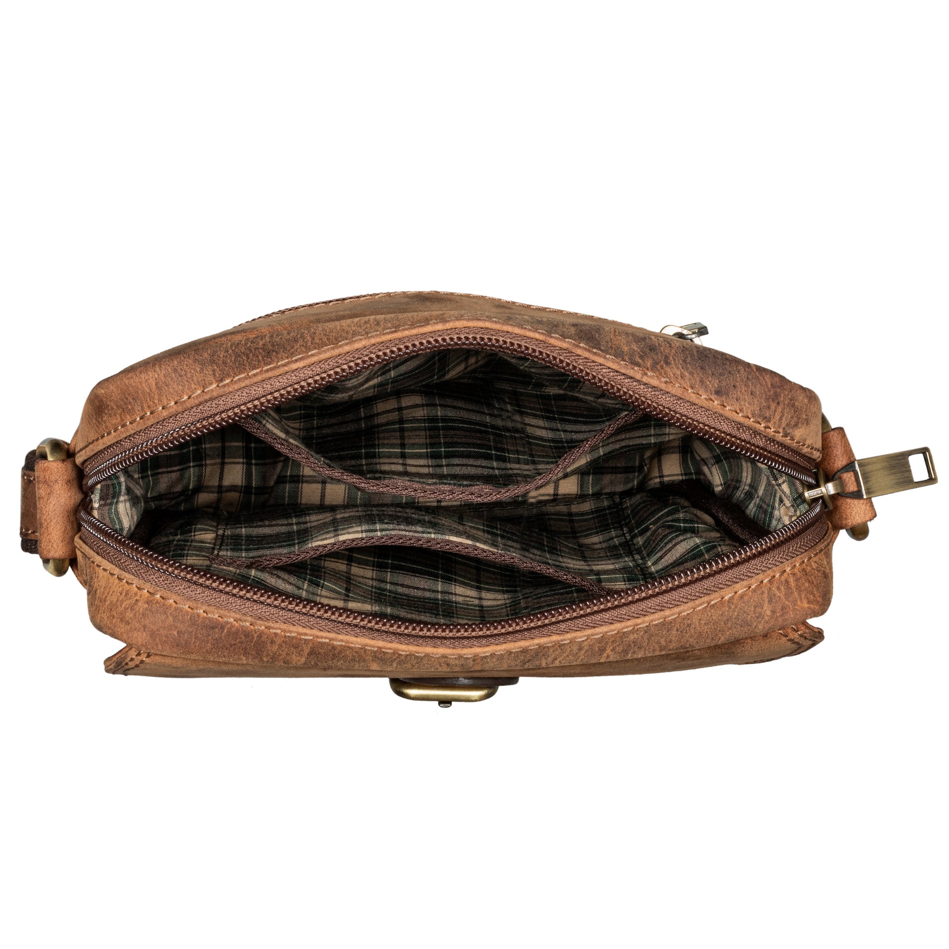 Benthill Umhängetasche aus Echt Leder - Herren & Damen Wandertasche aus Rindsleder - Schultertasche - Partytasche - Messenger