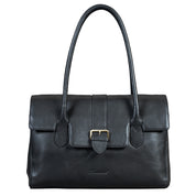 Benthill Damen Handtasche Echt Leder | Henkeltasche aus hochwertigem Rindsleder | Vintage Fashion Bag Beutel - Shopper - Schultertasche