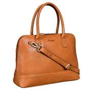 Benthill Handtasche Damen Leder Groß | Henkeltasche aus hochwertigem Rindsleder | Echt-Leder Vintage Frauen Schultertasche | Umhängetasche
