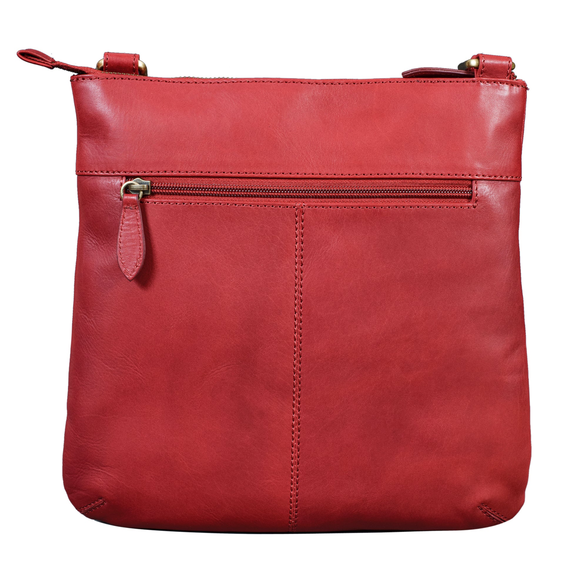 Benthill Umhängetasche Damen Leder | Schultertasche aus hochwertigem Rindsleder | Frauen Handtasche Echt-Leder | Vintage Bag Beutel Ledertasche