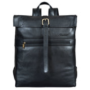 Benthill Rucksack aus Echt-Leder - Kurierrucksack Fahrradrucksack Trekkingrucksack - Damen Herren Leder-Rucksack