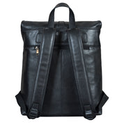 Benthill Rucksack aus Echt-Leder - Kurierrucksack Fahrradrucksack Trekkingrucksack - Damen Herren Leder-Rucksack