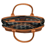 Benthill Handtasche Damen Leder Groß | Henkeltasche aus hochwertigem Rindsleder | Echt-Leder Vintage Frauen Schultertasche | Umhängetasche