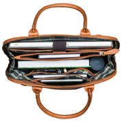 Benthill Handtasche Damen Leder Groß | Henkeltasche aus hochwertigem Rindsleder | Echt-Leder Vintage Frauen Schultertasche | Umhängetasche