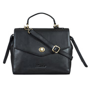 Benthill Handtasche Damen Leder Klein | Henkeltasche aus hochwertigem Rindsleder | Vintage Frauen Schultertasche | Frauen Tasche