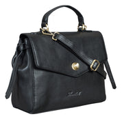 Benthill Handtasche Damen Leder Klein | Henkeltasche aus hochwertigem Rindsleder | Vintage Frauen Schultertasche | Frauen Tasche