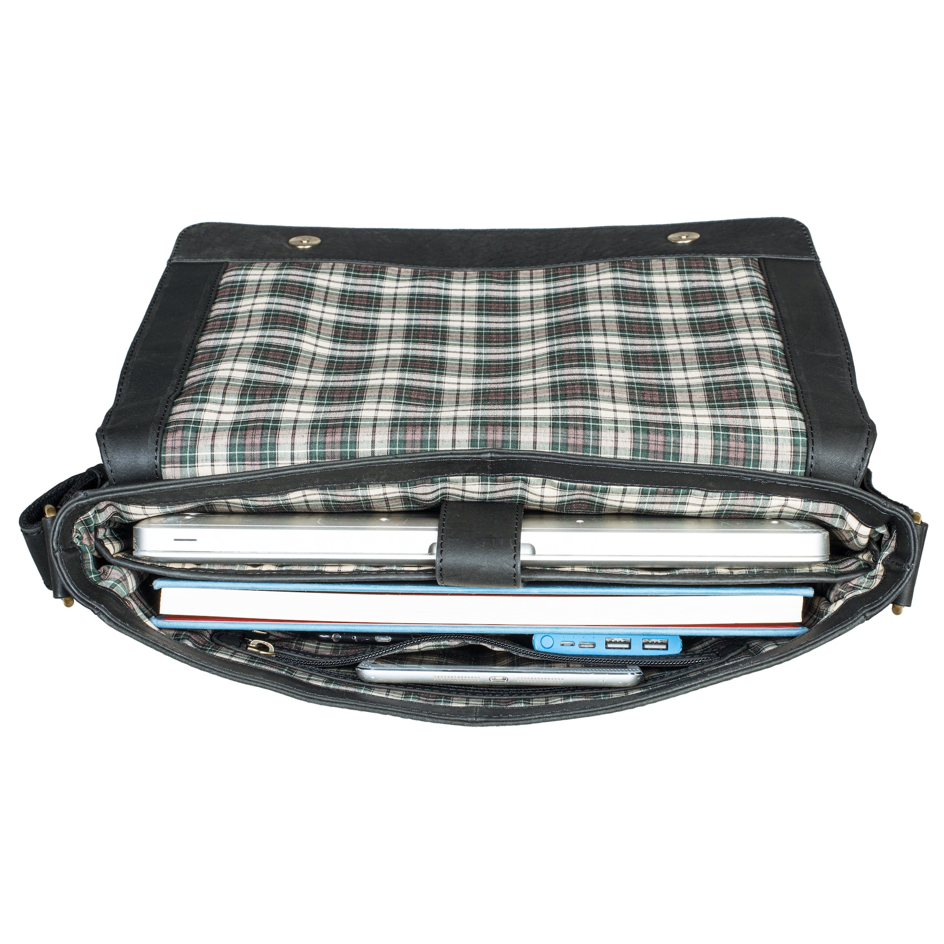 Benthill Umhängetasche Echt Leder | Herren & Damen Messenger Bag aus hochwertigem Rindsleder | Vintage Schultertasche Laptoptasche
