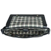 Benthill Messenger Herren Damen Leder | Laptoptasche aus echtem Leder | Schultertasche aus hochwertigem Rindsleder | Vintage Tasche