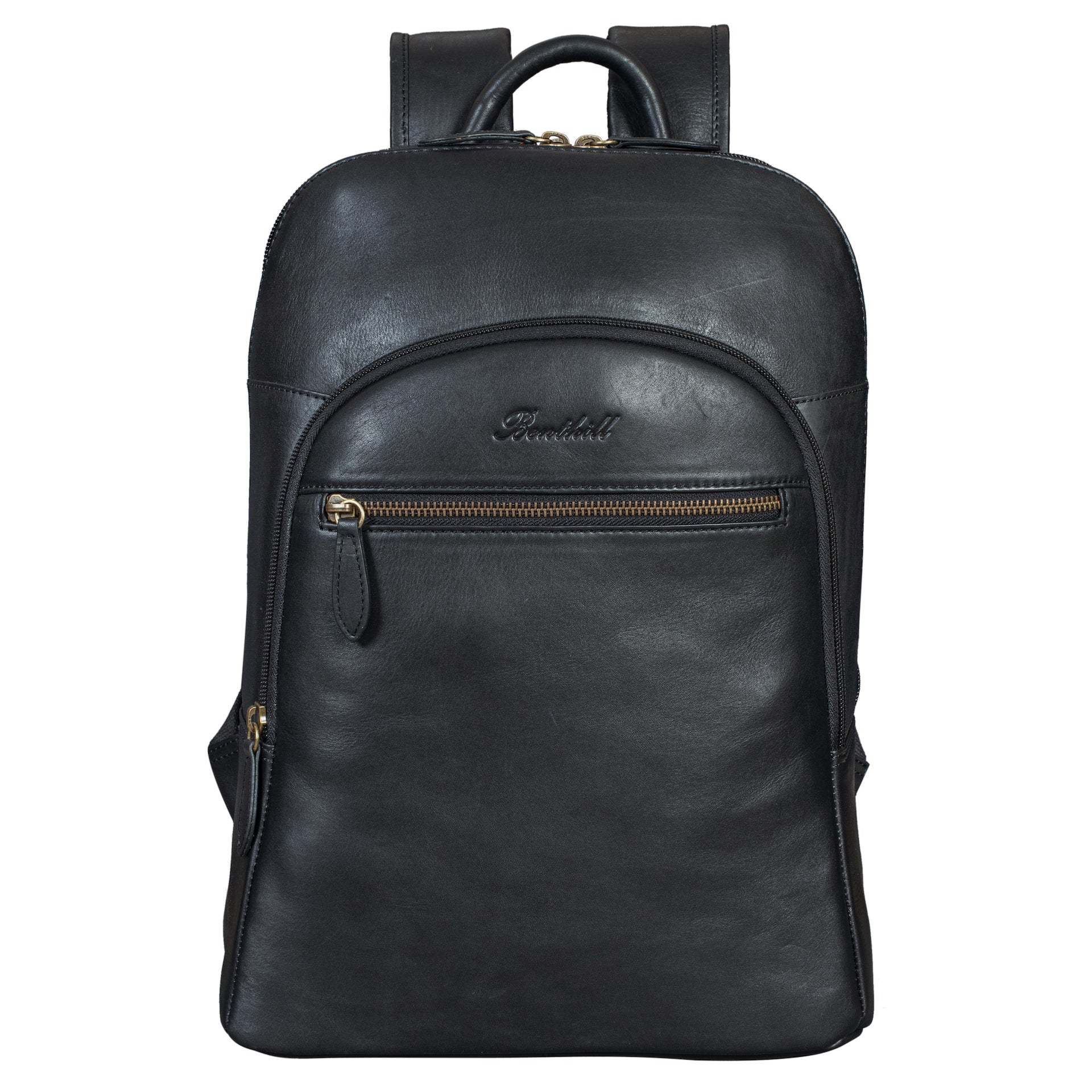 Benthill Rucksack Echt Leder | Wanderrucksack aus hochwertigem Rindsleder | Damen Herren Lederrucksack