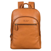 Benthill Rucksack Echt Leder | Wanderrucksack aus hochwertigem Rindsleder | Damen Herren Lederrucksack