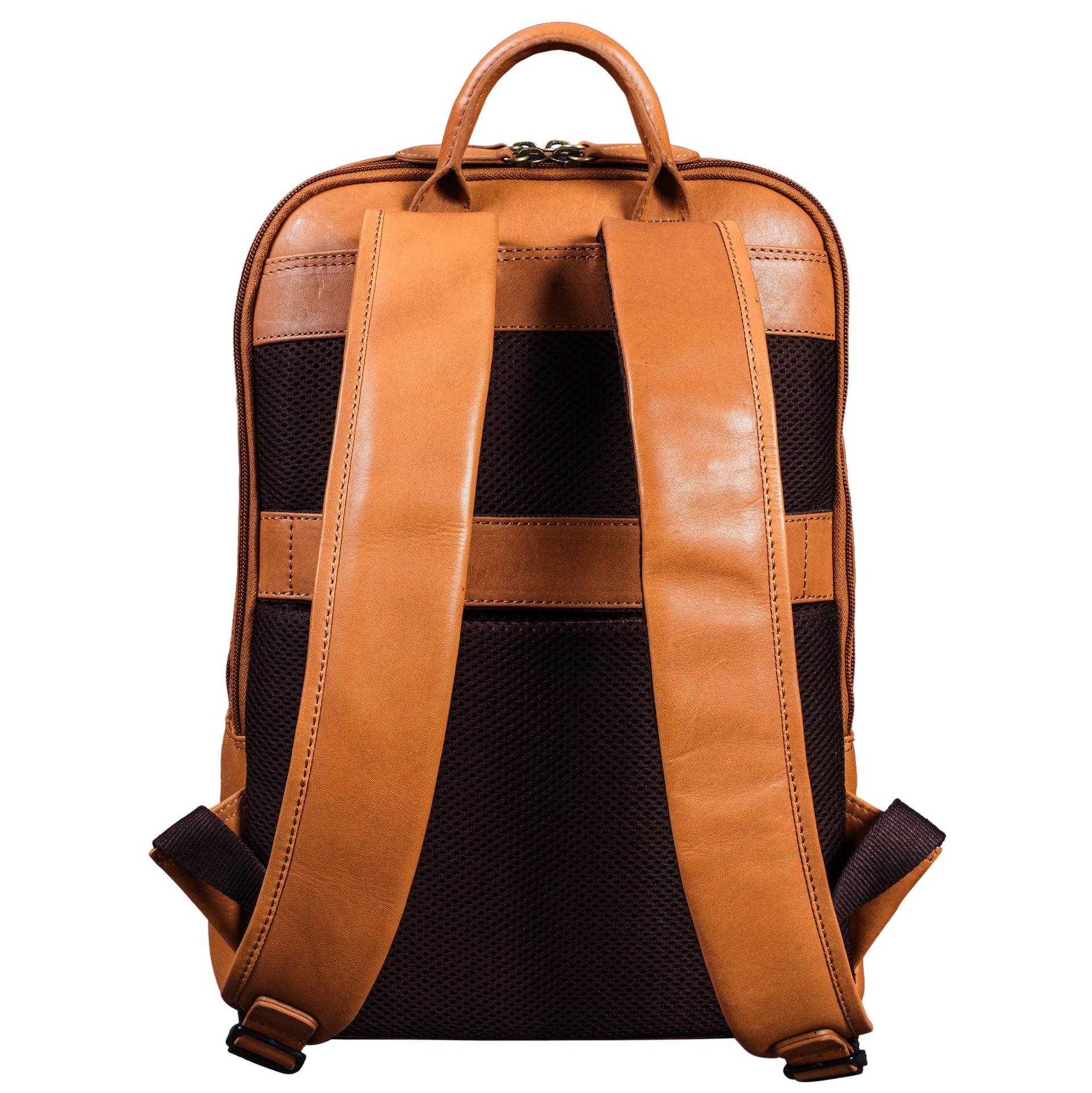 Benthill Rucksack Echt Leder | Wanderrucksack aus hochwertigem Rindsleder | Damen Herren Lederrucksack