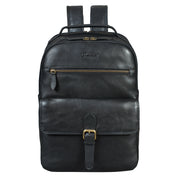Benthill Rucksack Echt Leder | Reise Rucksack aus hochwertigem Rindsleder | Trekkingrucksack | Damen Herren Lederrucksack