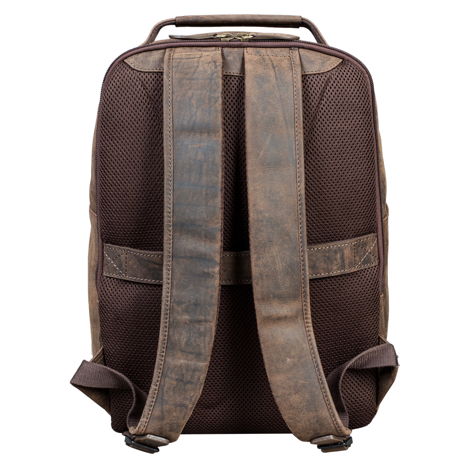 Benthill Rucksack Echt Leder | Reise Rucksack aus hochwertigem Rindsleder | Trekkingrucksack | Damen Herren Lederrucksack